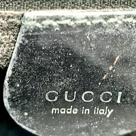 Gucci Canvas Leather Satchel Bag - Picture 5 of 9